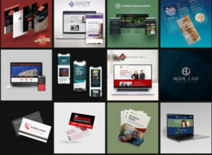 Website design and digital marketing projects created for businesses and municipalities